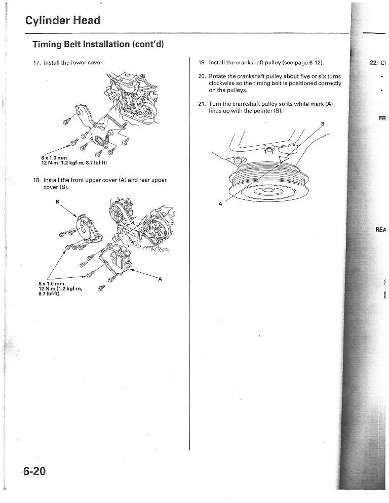 How to replace your 0304 Timing Belt (finally)!!! Honda Pilot